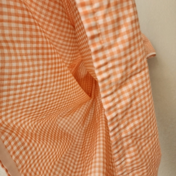 VINTAGE x 1970s Raggedy Ann Little Girls dress in orange - Picture 7 of 8